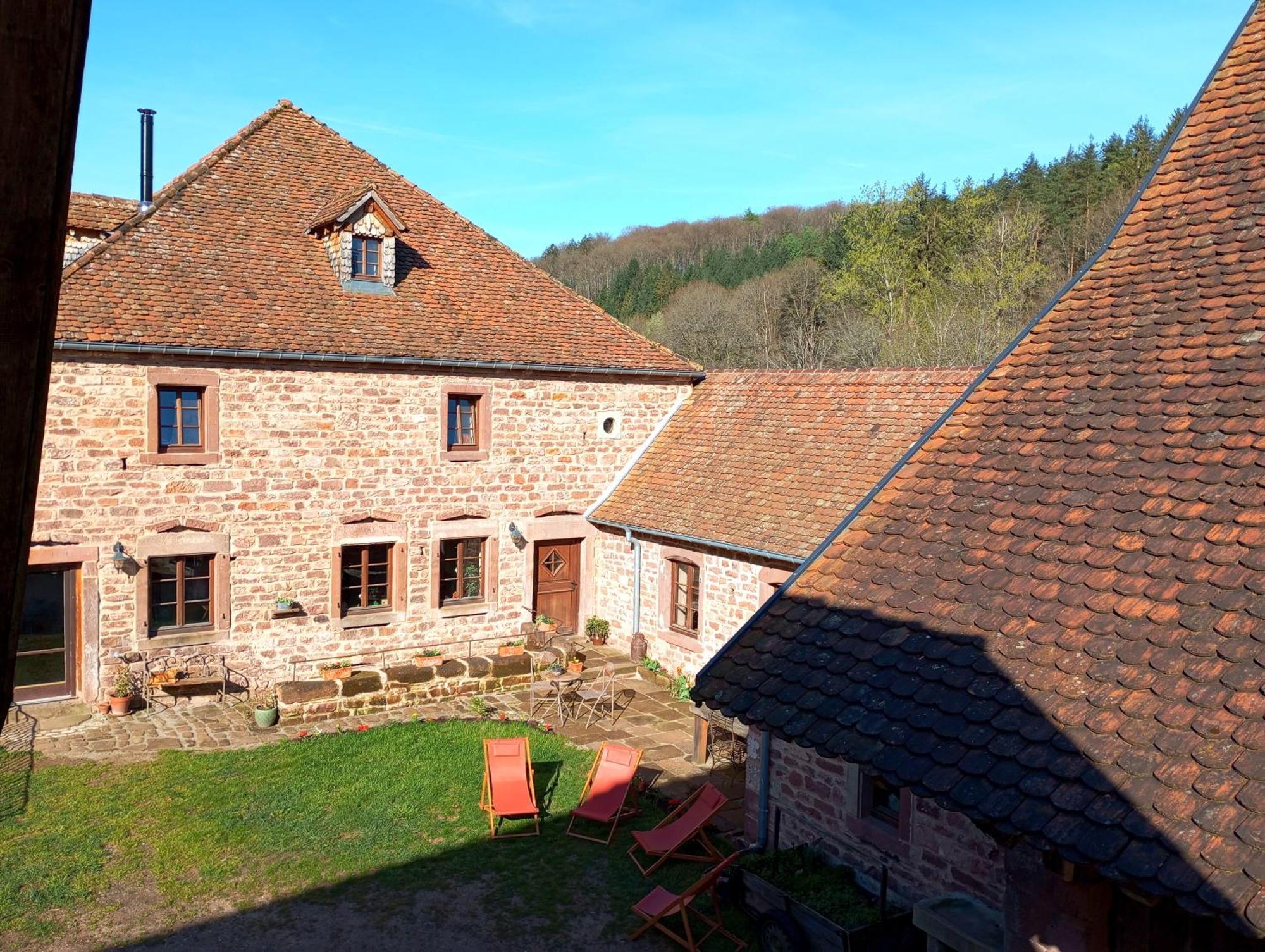 Maison D'Hotes De Charme - Ancien Moulin En Pleine Nature - La Paulusmuehle Soucht Exterior foto